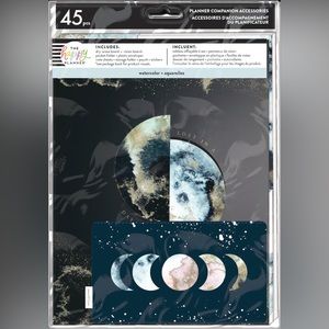 NWT Happy Planner Cosmic Watercolor Classic Planner Companion